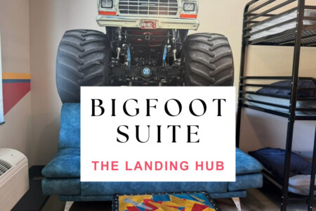 Family suite with private kitchenette