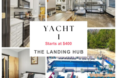 Staycation suite with pool, ping pong, and games