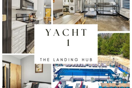 Staycation suite with pool, ping pong, and games