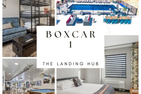 Pet friendly family suite near Purina Farms