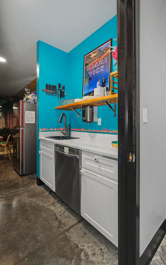 Fully stocked kitchen