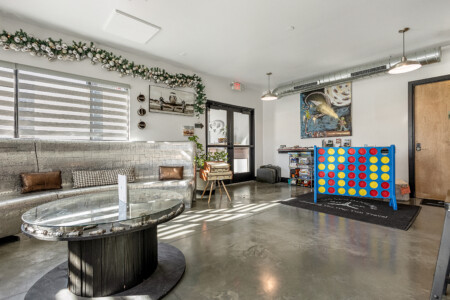 Gathering area in the hotel on the first floor