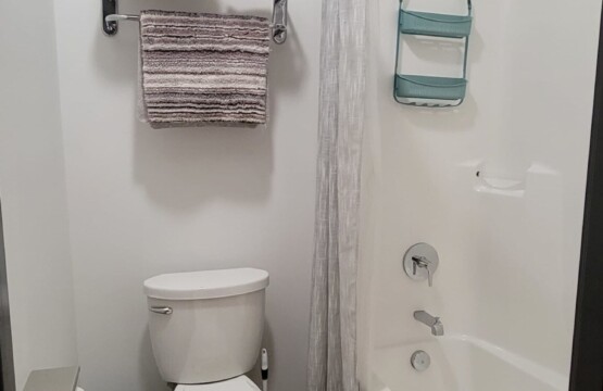 Bathroom with tub