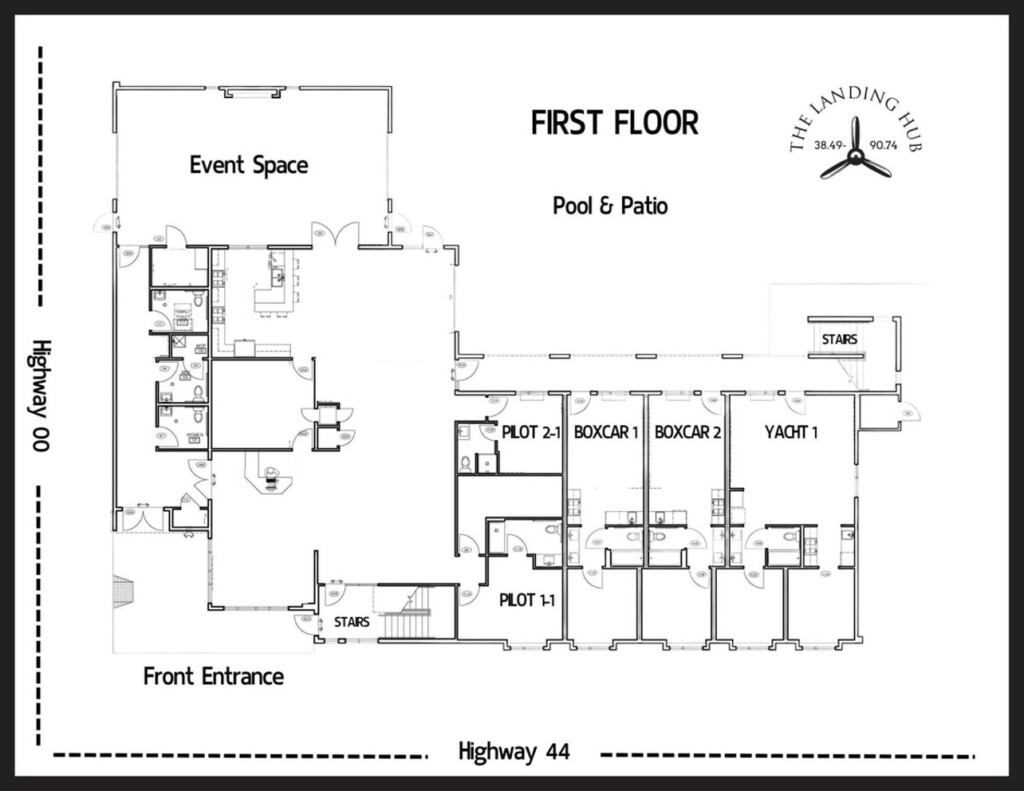 First floor floor plan