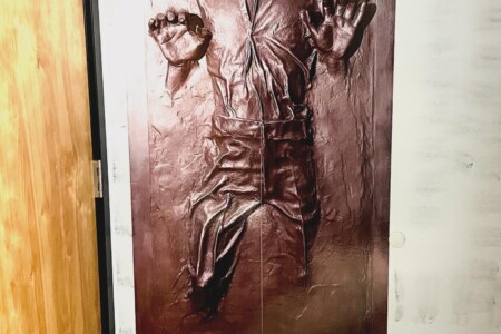 Star Wars decor throughout