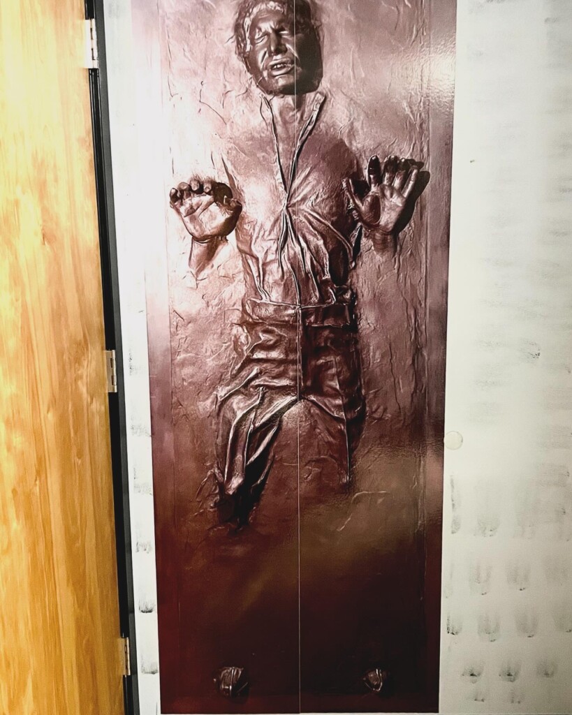 Star Wars decor throughout