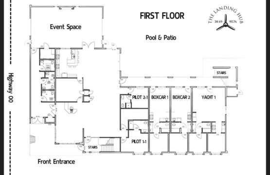 First floor floorpan