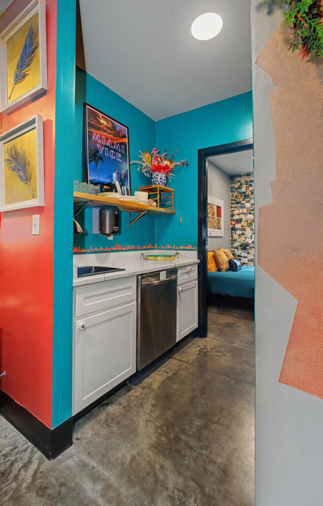 Fully stocked kitchen