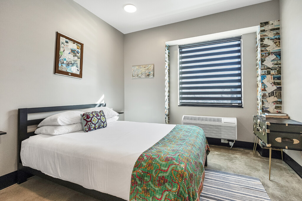 Boxcar 1 queen bedroom