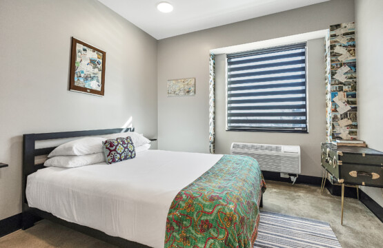 Boxcar 1 queen bedroom